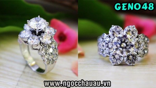  Nhẫn nữ Vàng Ý GEN048 