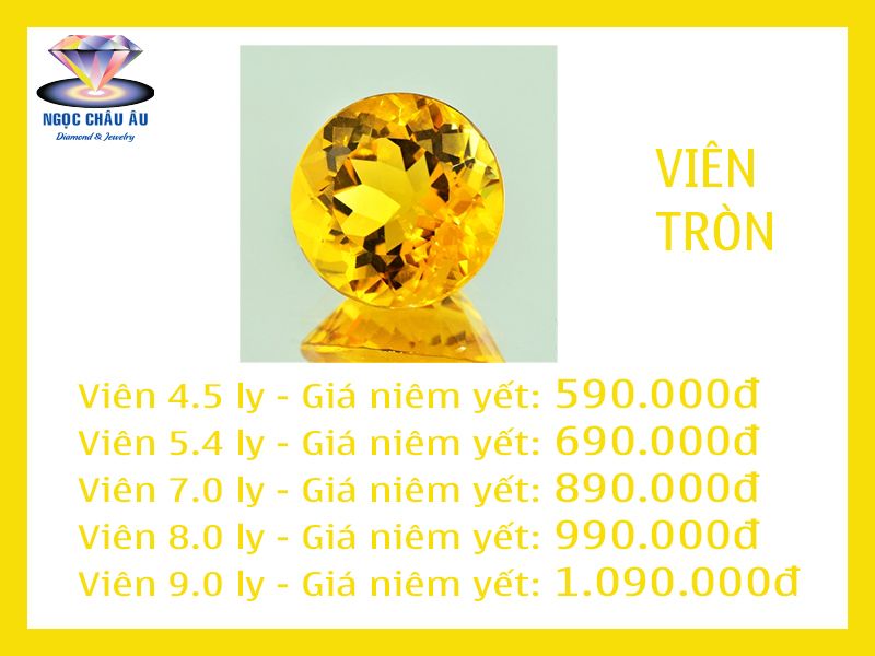 Citrine - Round