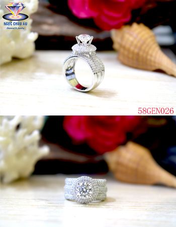 Nhẫn nữ Vàng 58GEN026