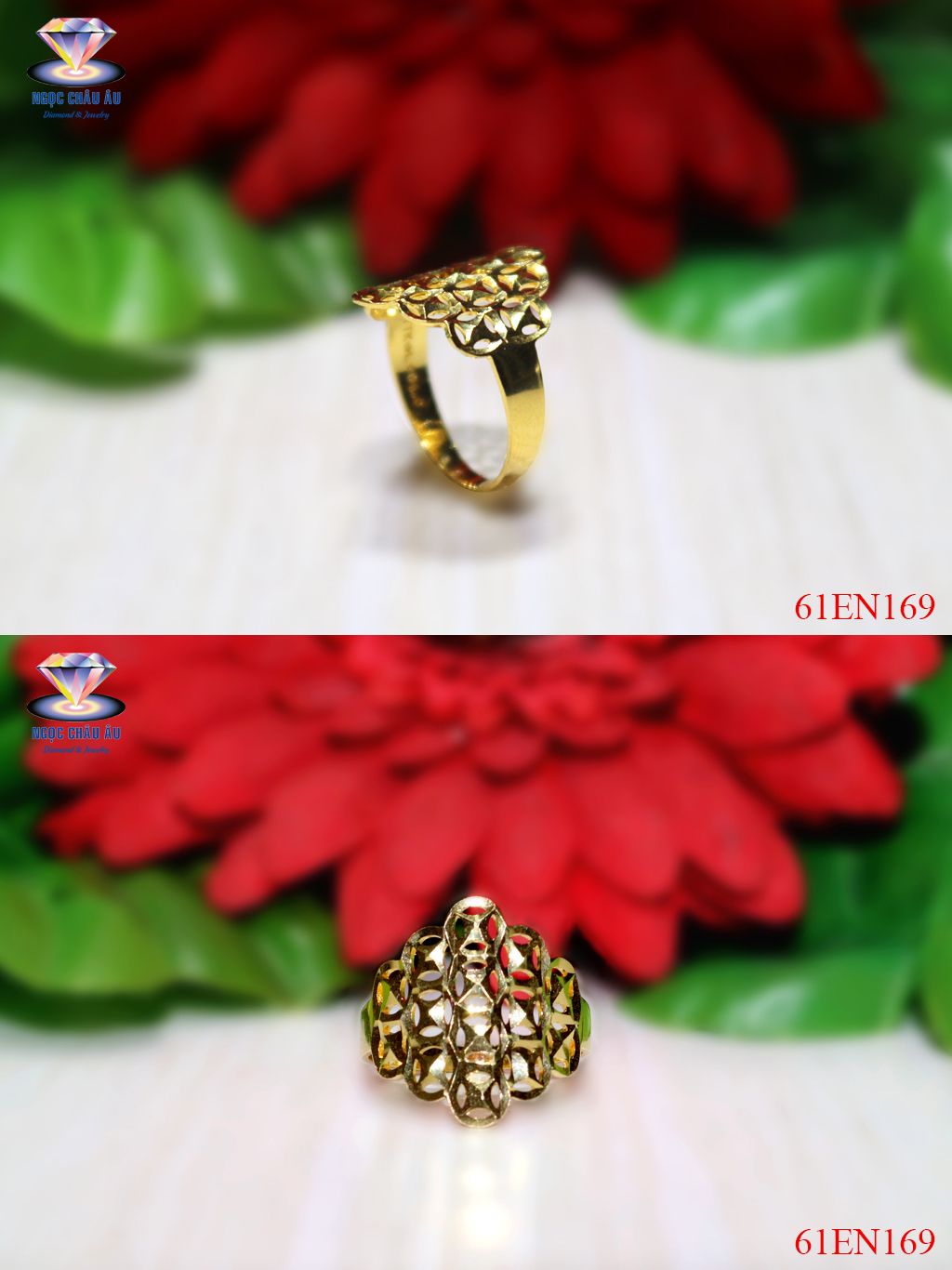 Nhẫn Nữ Vàng 61EN169