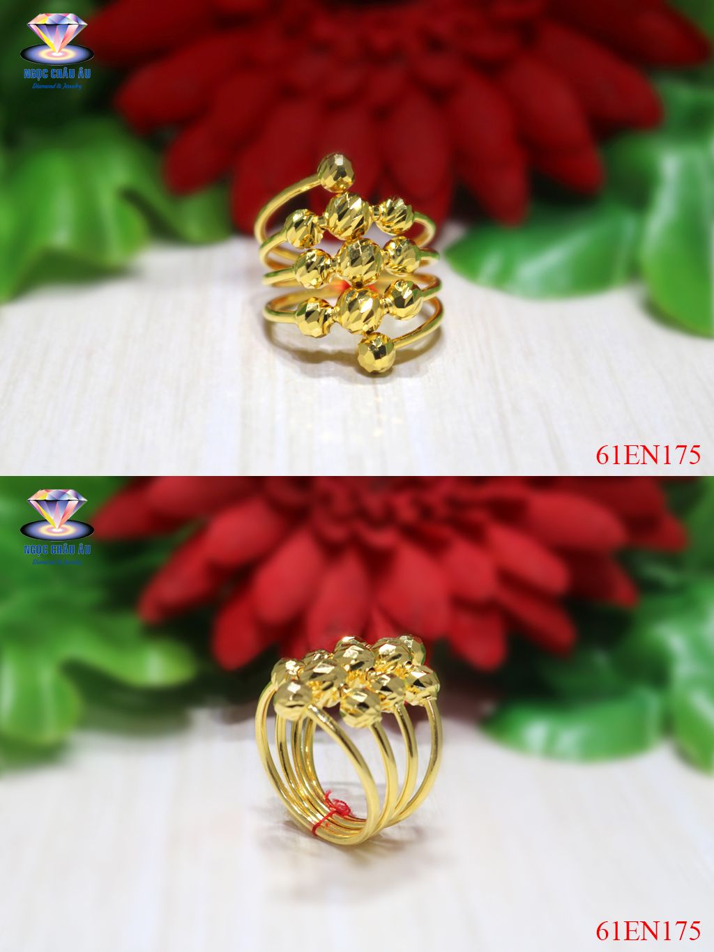 Nhẫn Nữ Vàng 61EN175
