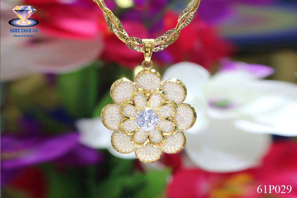 Mặt dây chuyền vàng 61P029