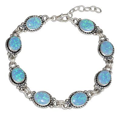 Blue Opal - Oval