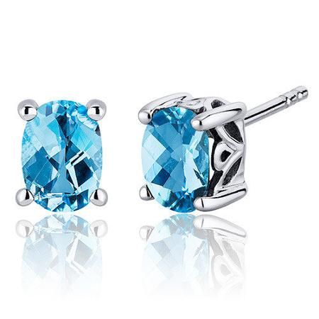 Blue Topaz - Oval