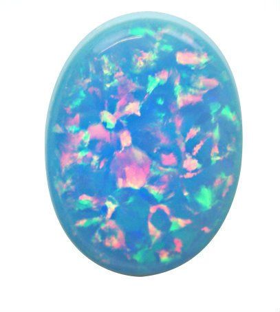 Blue Opal - Oval