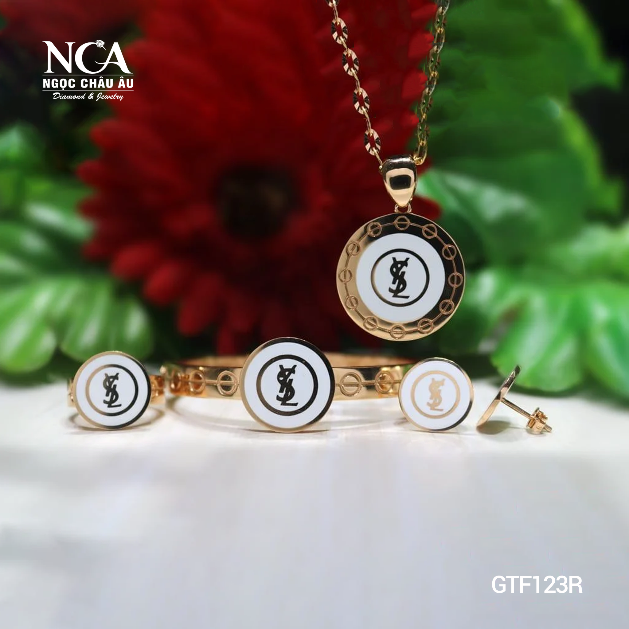 Nữ Trang Bộ Vàng Ý GTF123R