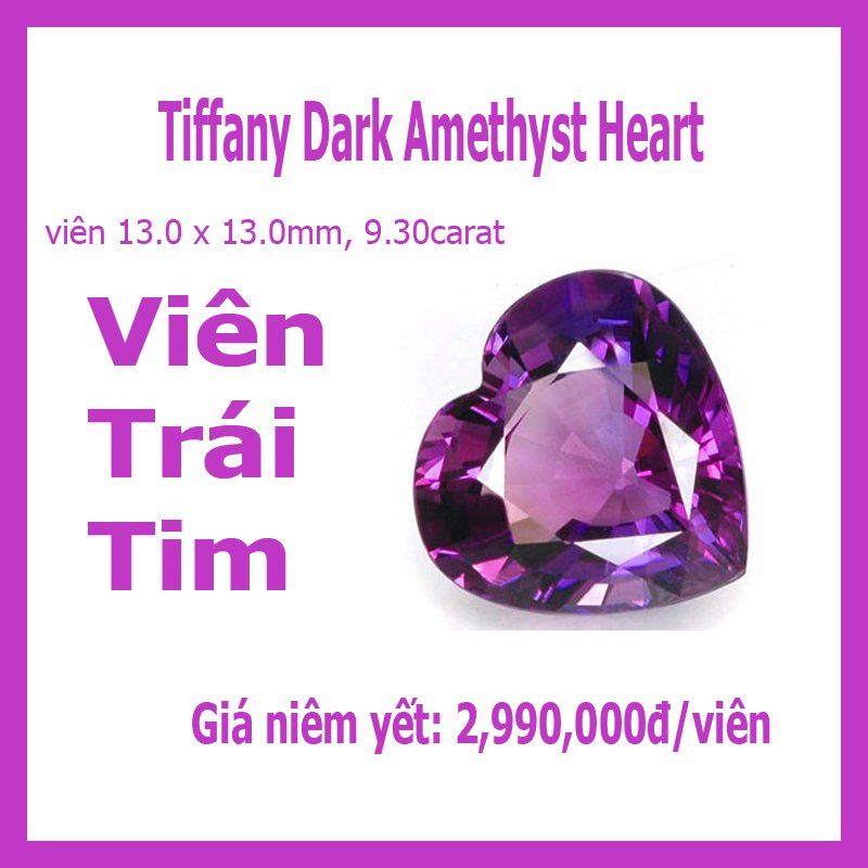 Amethyst - Heart