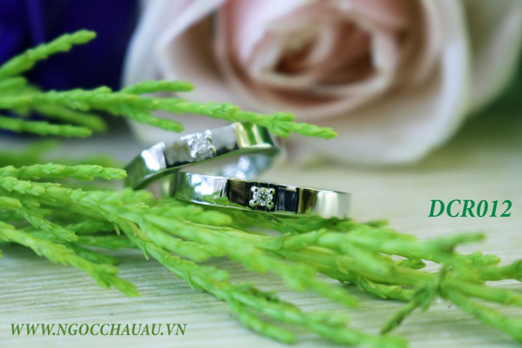 Nhẫn Cưới Kim Cương DCR012