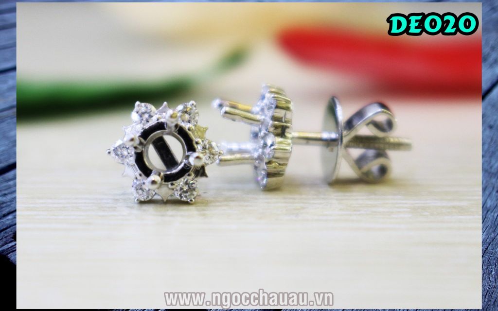 Hoa tai Kim Cương DE020