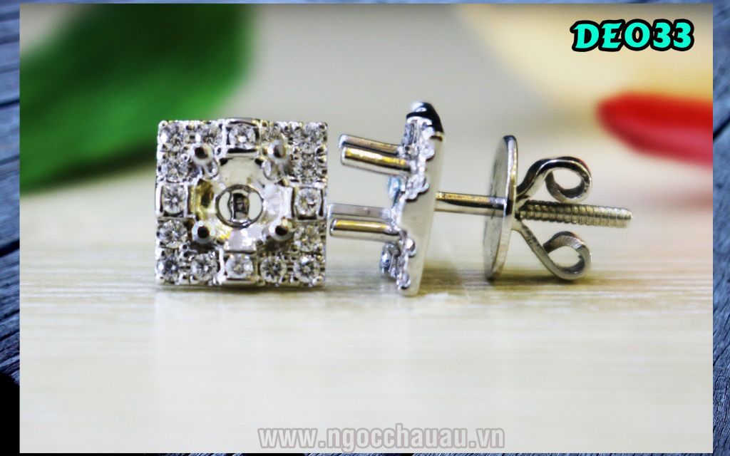 Hoa tai Kim Cương DE033