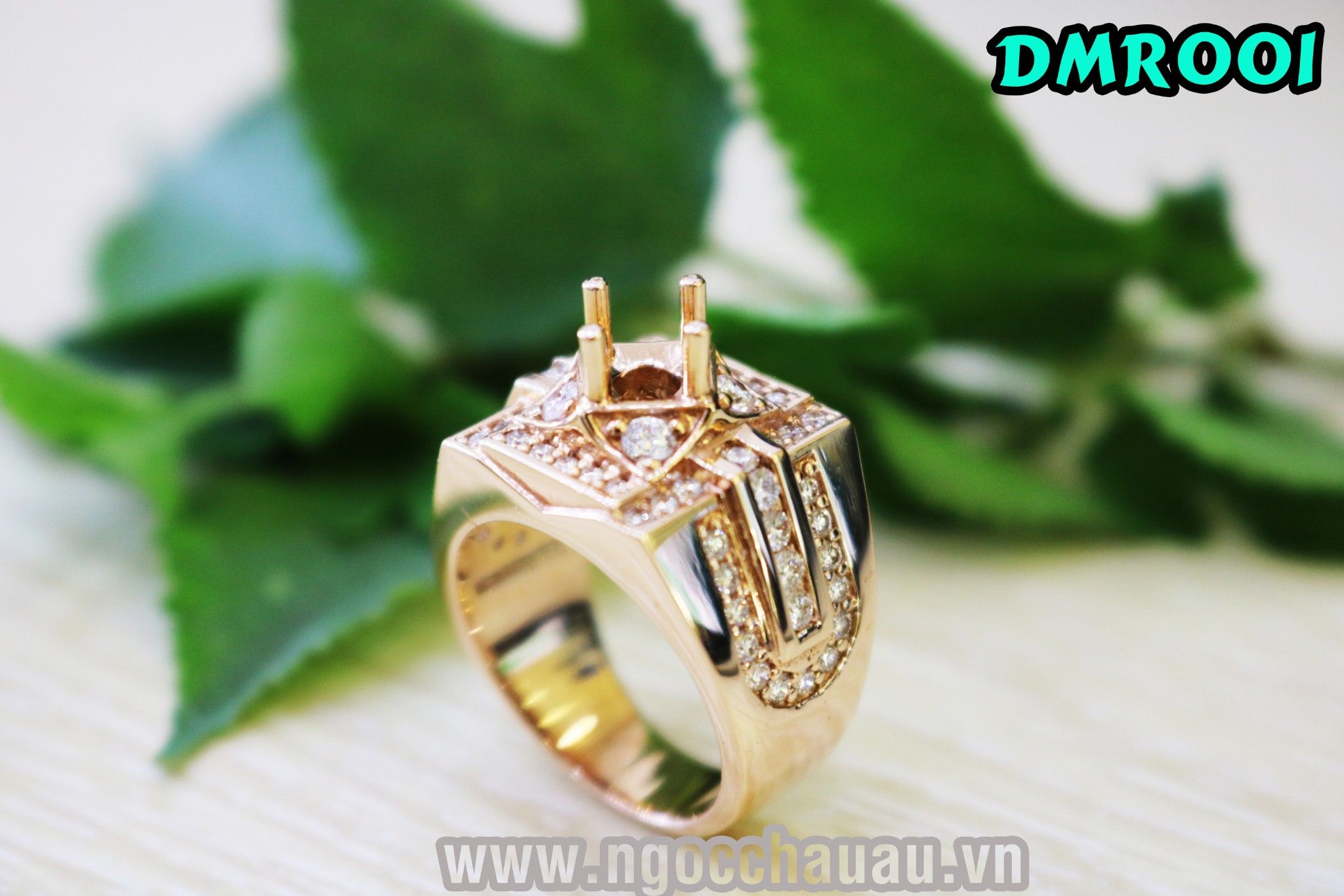 Nhẫn Nam Kim Cương DMR001