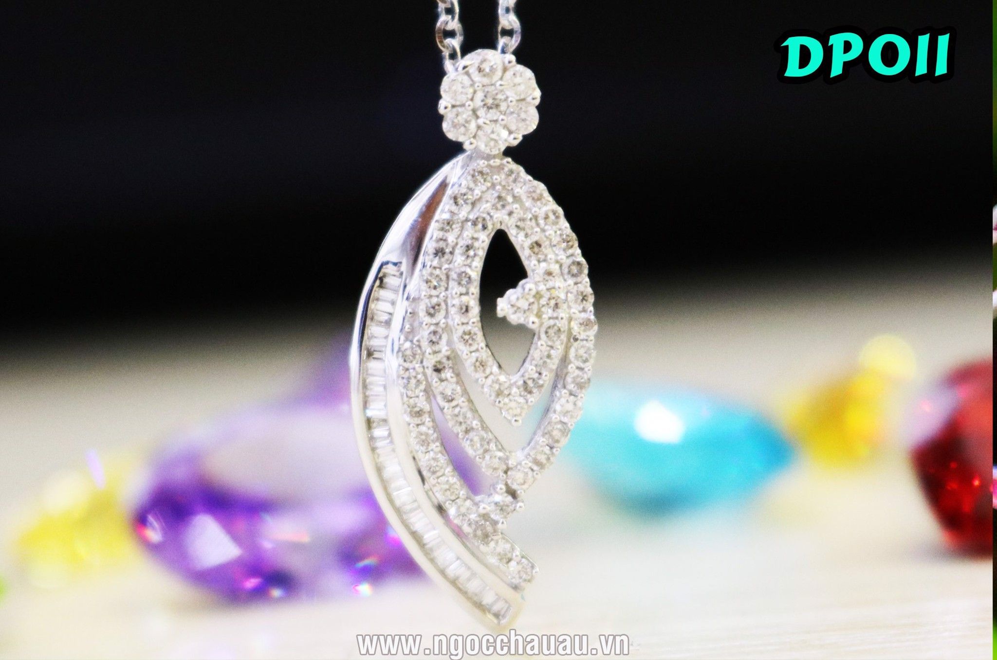 Mặt Dây Kim Cương DP011