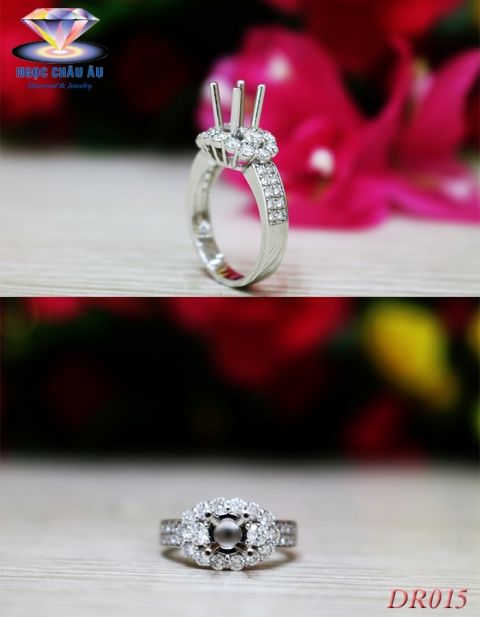 Nhẫn Kim Cương Thiên Nhiên DR015
