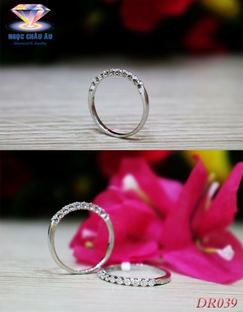 Nhẫn Kim cương thiên nhiên DR039