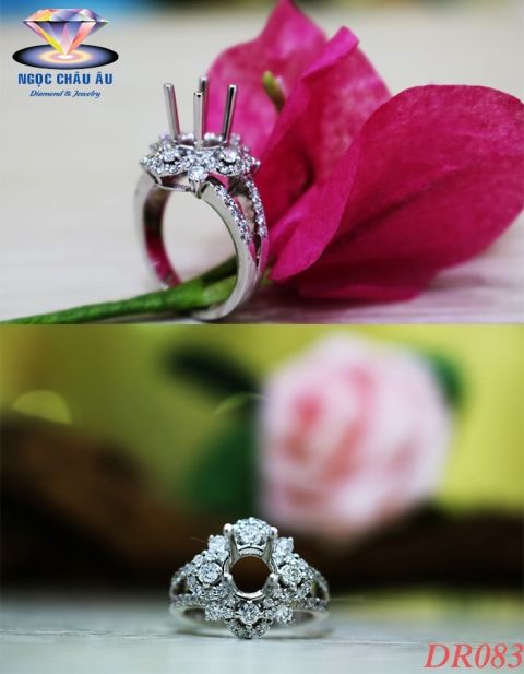 Nhẫn Kim cương thiên nhiên DR083