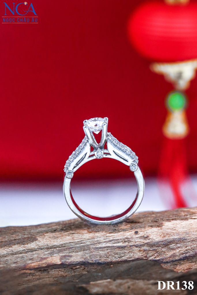 Nhẫn Kim Cương Thiên Nhiên DR138