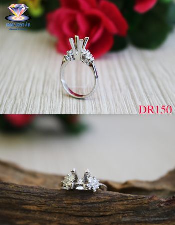 Nhẫn Kim cương thiên nhiên DR150