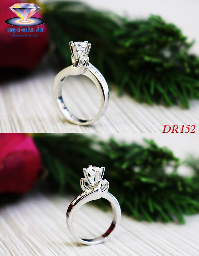 Nhẫn Kim Cương Thiên Nhiên DR152