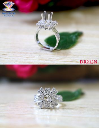 Nhẫn Kim Cương Thiên Nhiên DR213N