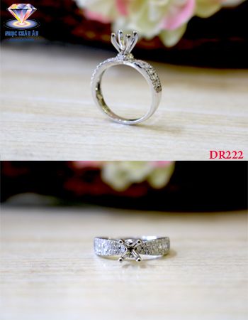 Nhẫn Kim Cương Thiên Nhiên DR222