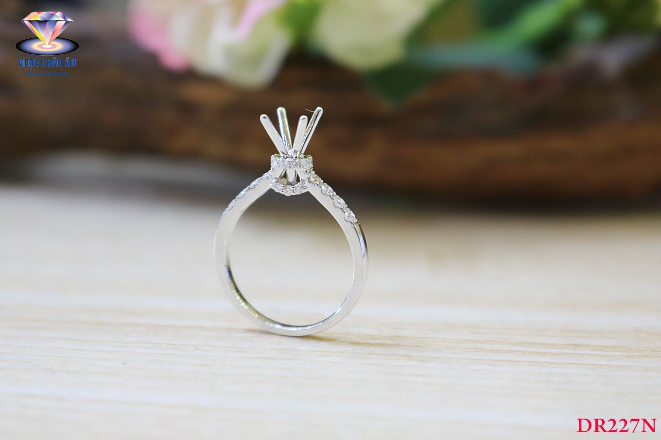 Nhẫn Kim cương thiên nhiên DR227N