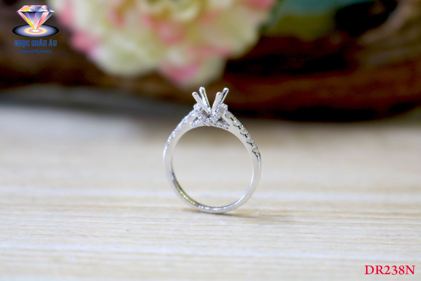 Nhẫn Kim cương thiên nhiên DR238N