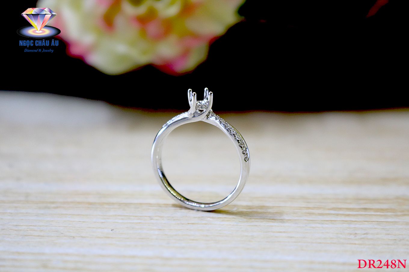 Nhẫn Kim cương thiên nhiên DR248N