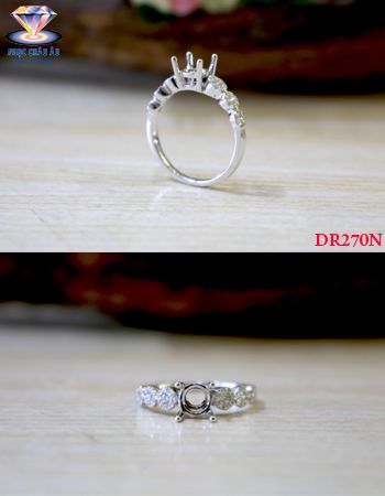 Nhẫn Kim cương thiên nhiên DR270N
