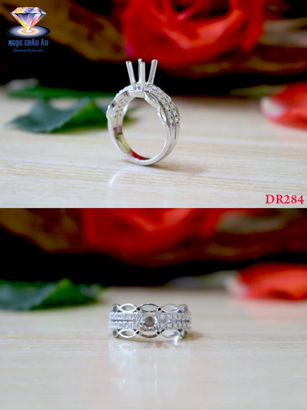 Nhẫn Kim Cương Thiên Nhiên DR284