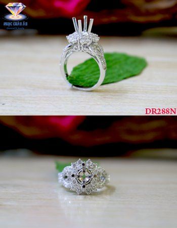 Nhẫn Kim Cương Thiên Nhiên DR288N