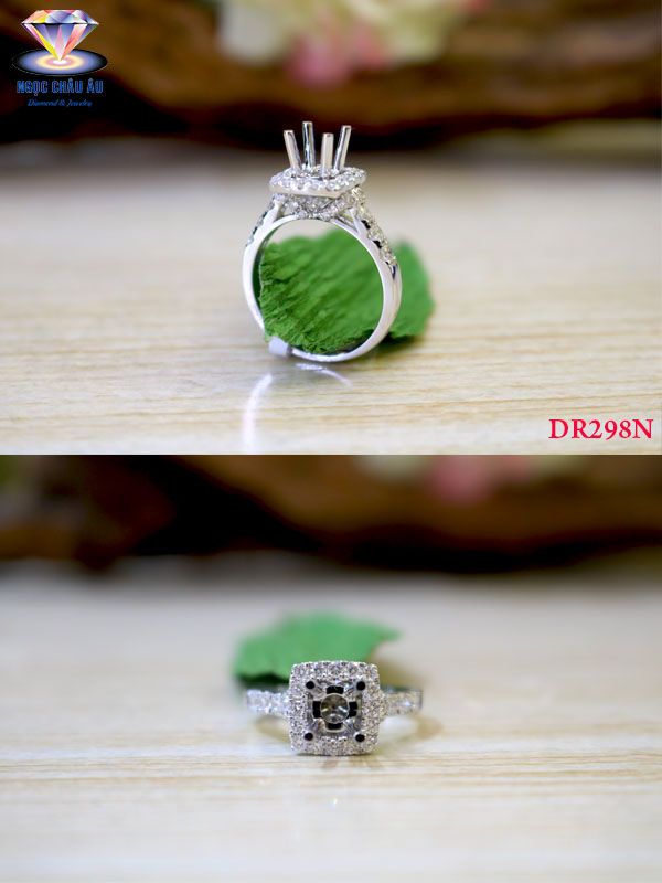 Nhẫn Kim Cương Thiên Nhiên DR298N