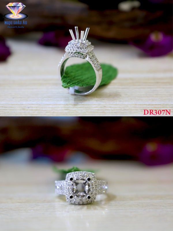 Nhẫn Kim Cương Thiên Nhiên DR307N