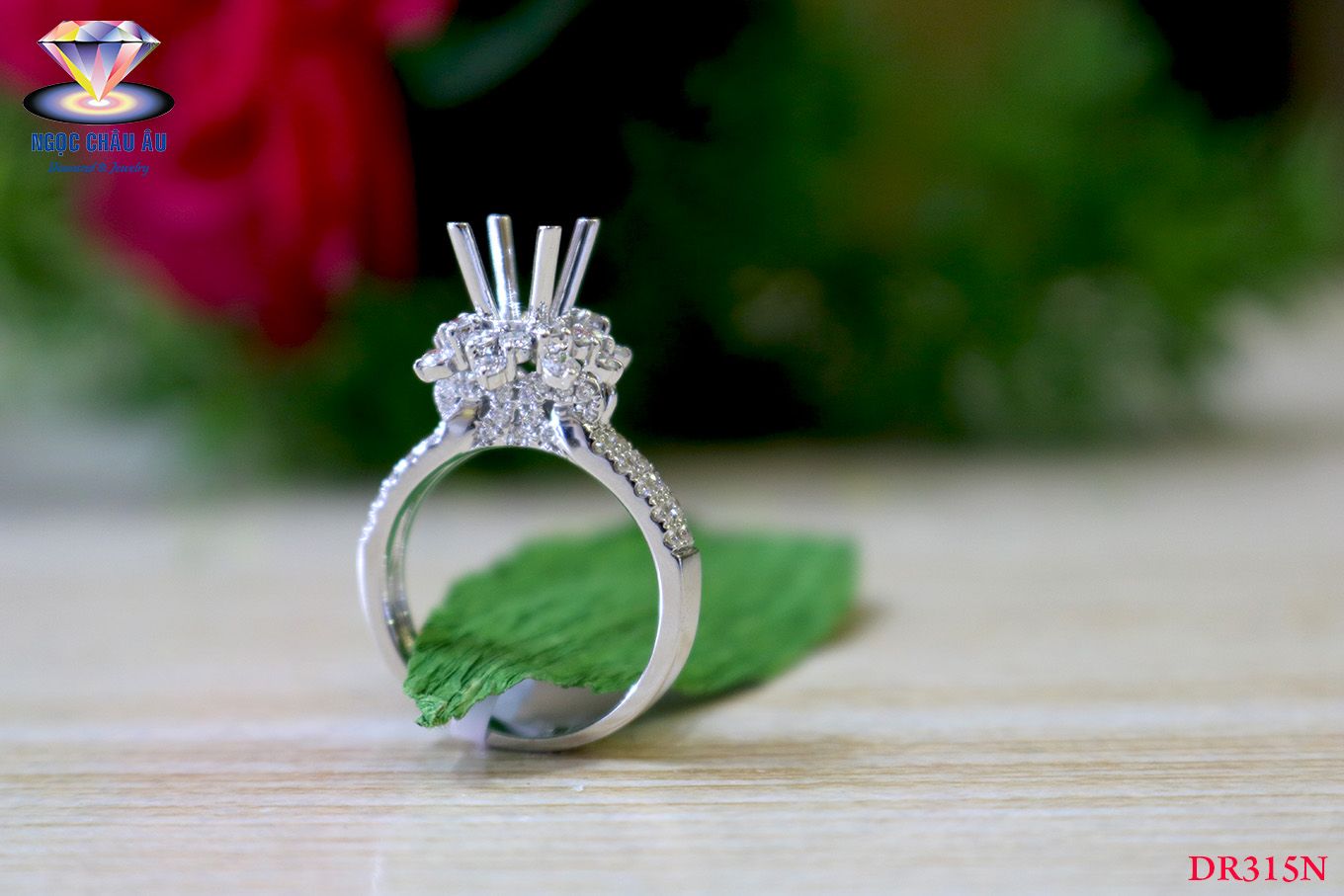 Nhẫn Kim Cương Thiên Nhiên DR315N