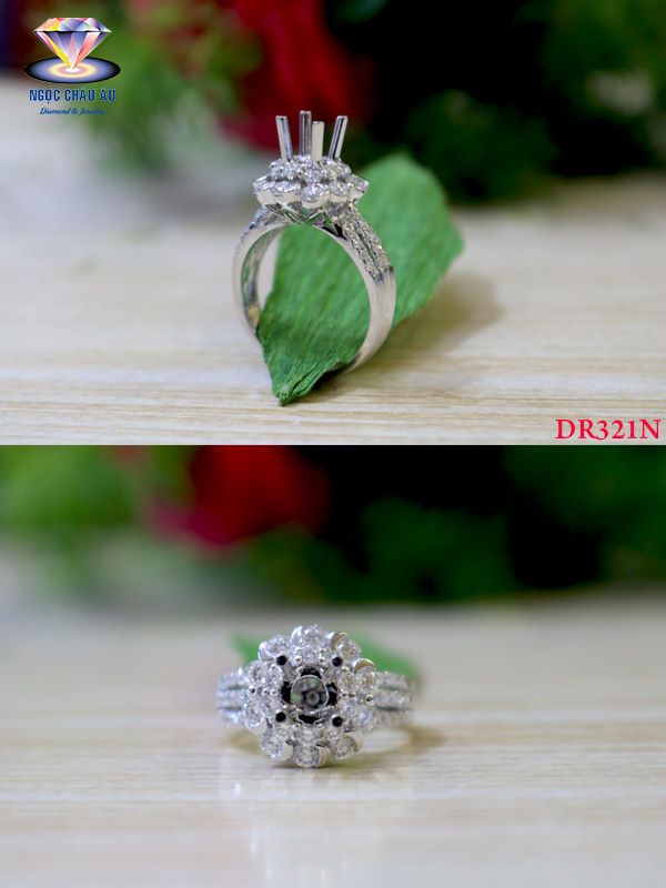 Nhẫn Kim Cương Thiên Nhiên DR321N