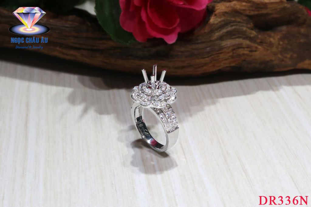 Nhẫn Kim Cương Thiên Nhiên DR336N