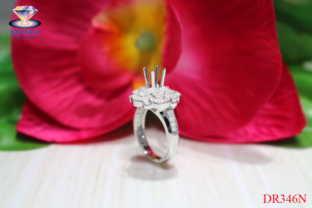 Nhẫn Kim Cương Thiên Nhiên DR346N