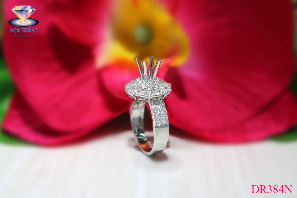 Nhẫn Kim Cương Thiên Nhiên DR384N