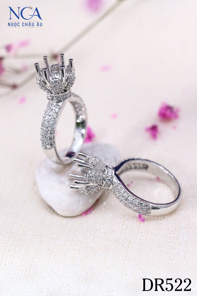 Nhẫn Kim Cương Thiên Nhiên DR522
