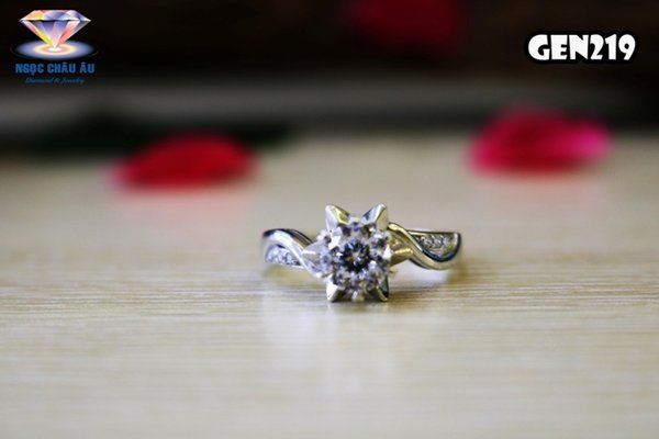Nhẫn nữ Vàng Ý GEN219
