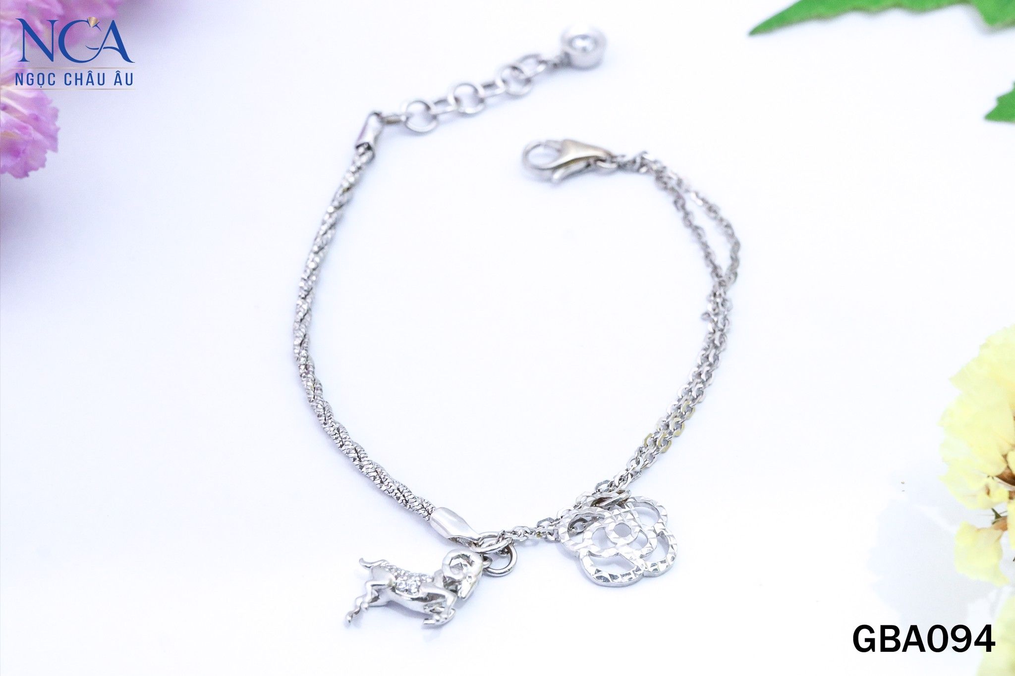 Vòng Tay Vàng Ý GBA094