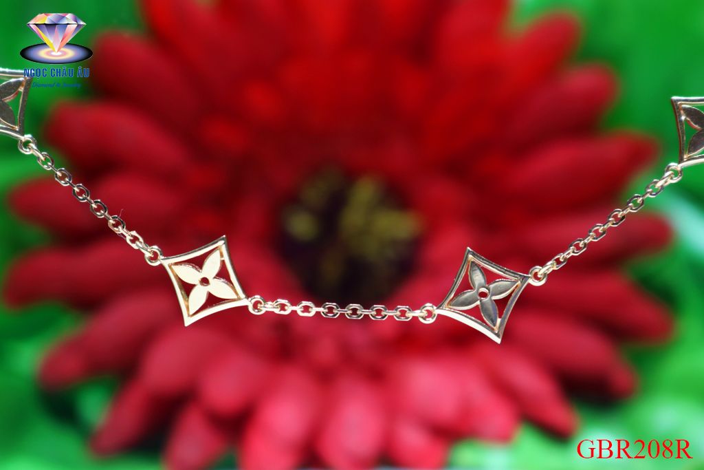 Lắc Tay Vàng Ý GBR208R