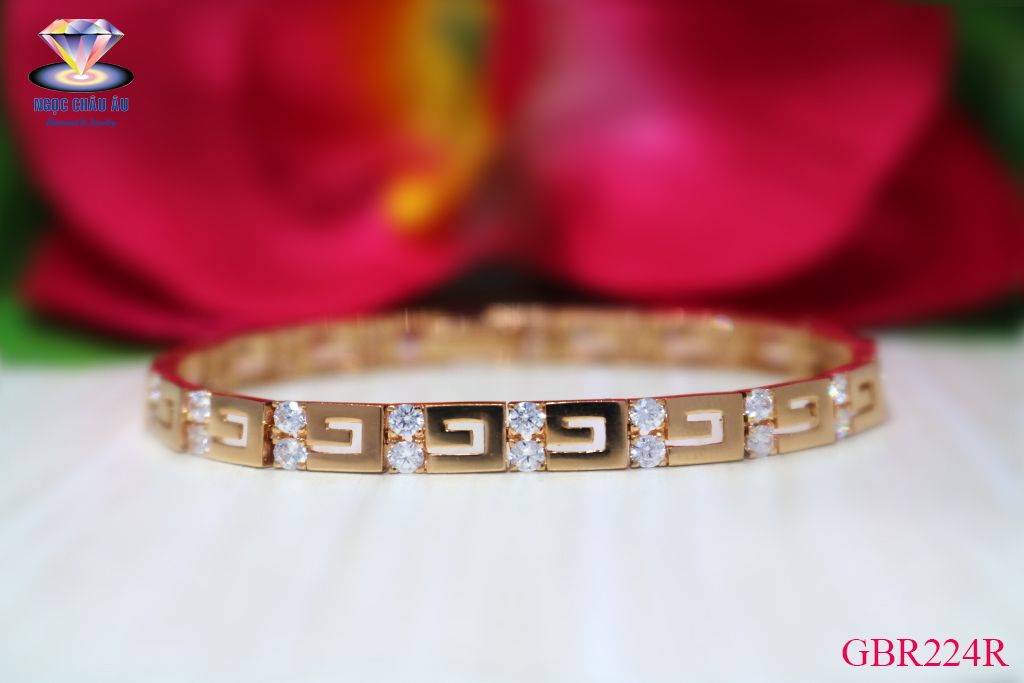 Lắc Tay Vàng Ý GBR224R