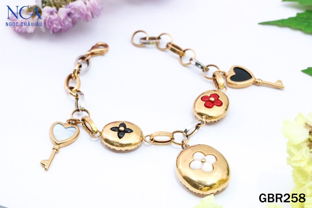 Lắc Tay Vàng Ý GBR258