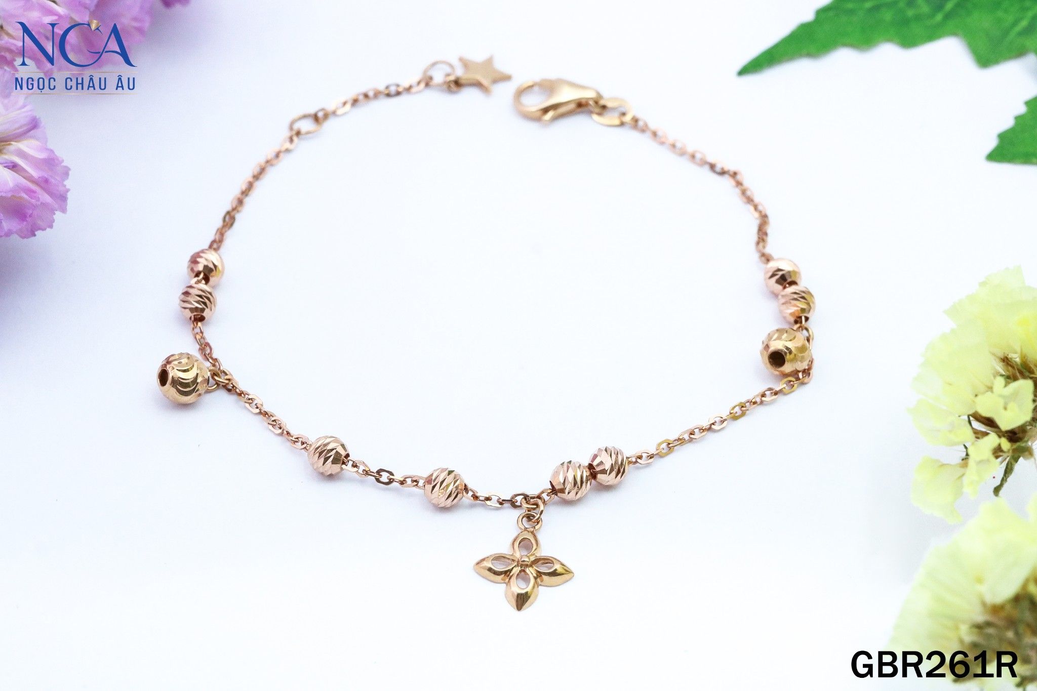 Lắc Tay Vàng Ý GBR261R