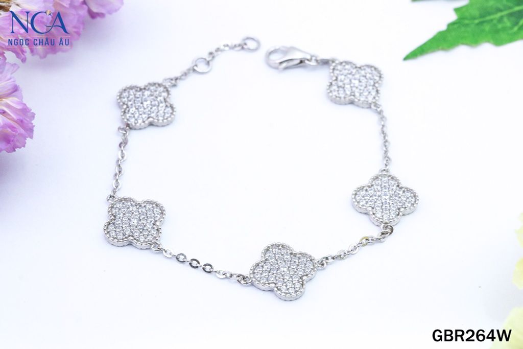 Lắc Tay Vàng Ý GBR264W