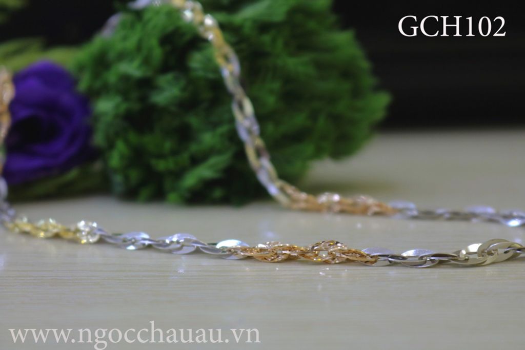 Dây chuyền Vàng Ý GCH102