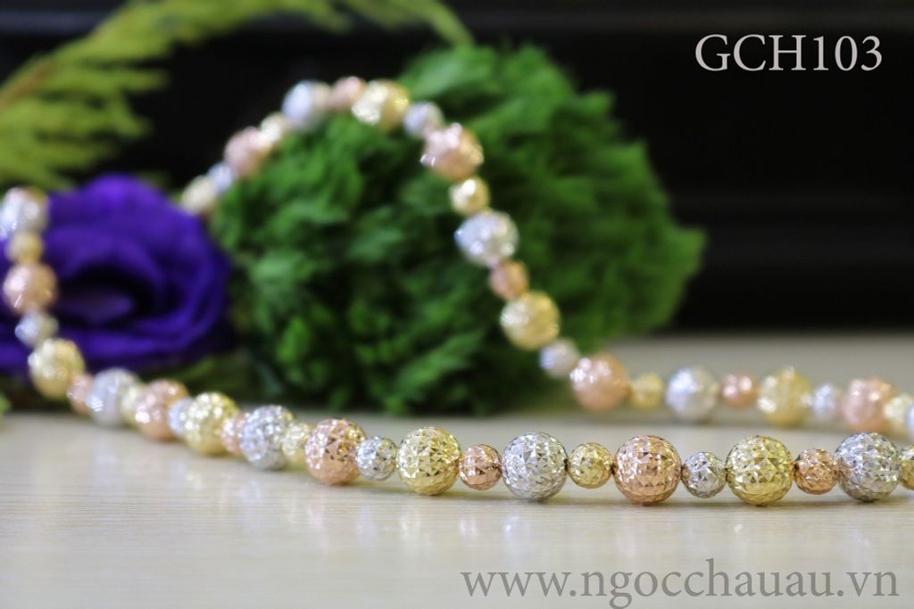 Dây chuyền Vàng Ý GCH103
