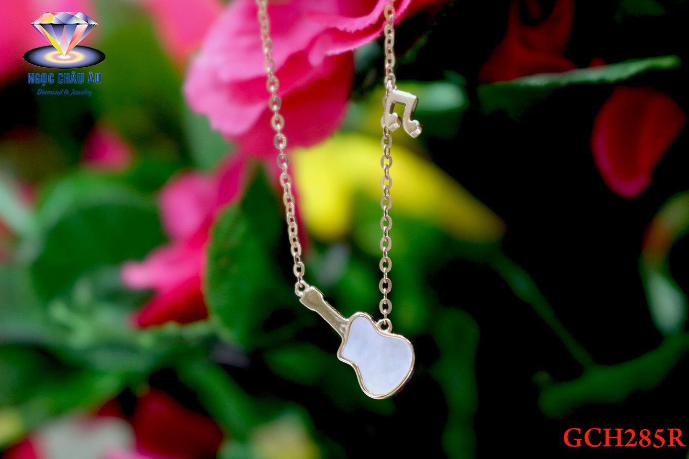 Dây chuyền vàng ý GCH285R