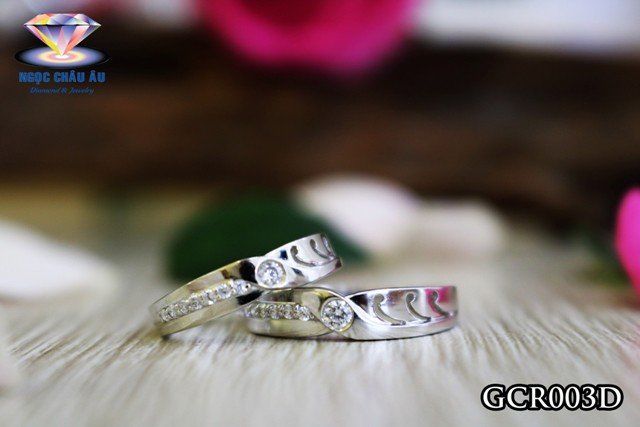 Nhẫn Cưới Kim Cương GCR003D
