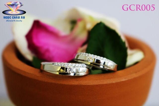 Nhẫn Cưới Vàng Ý GCR005